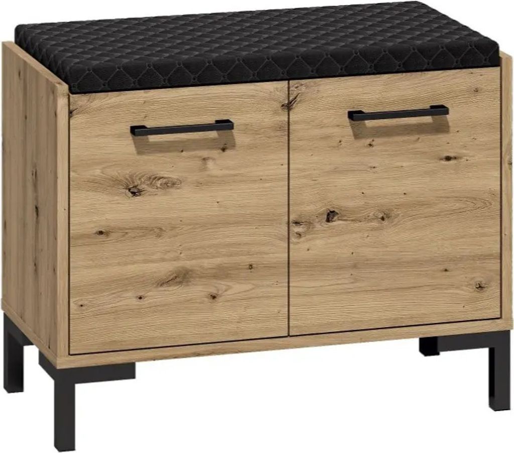 Marmex Möbel NEVIO 04 Schuhschrank Sitzbank für den Flur Produktbild 