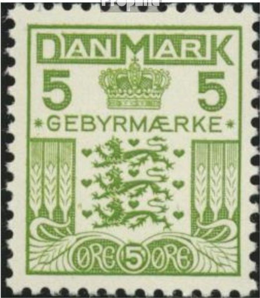 Briefmarken Dänemark 1926 Mi V15,V16,V17-V18 (kompl.Ausg.) gestempelt Verrechnungsmarken