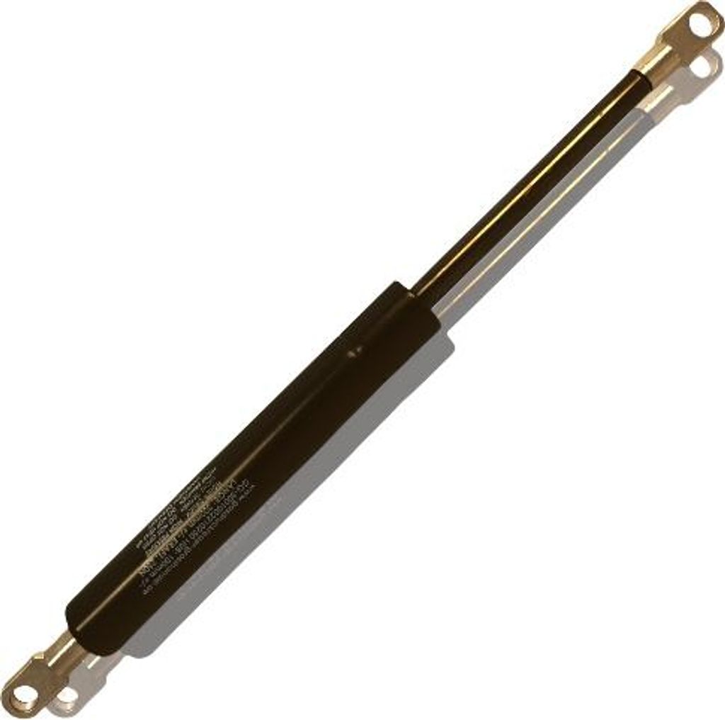 Gasdruckfeder Gasdruckdämpfer Augenaufnahme 190mm/58mm 50N-500N M6 18/8 - 380 N