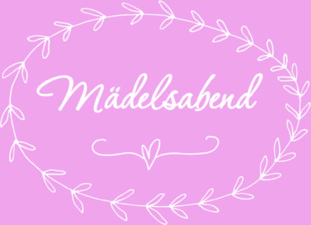Servietten Papier 33x33cm Mädelsabend 20 Stück Rosa / Weiß Produktbild 