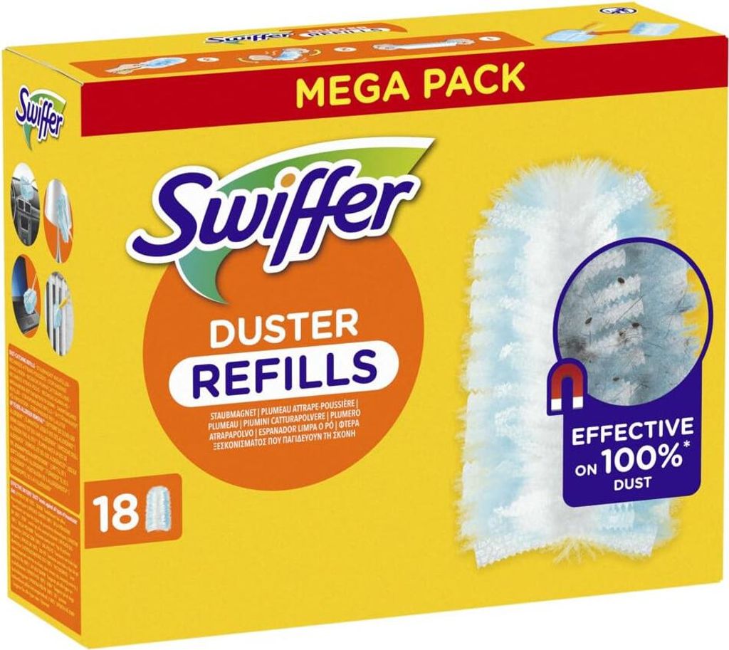 Recharge de chiffons à poussière Swiffer Duster - 18 pièces Image du produit 