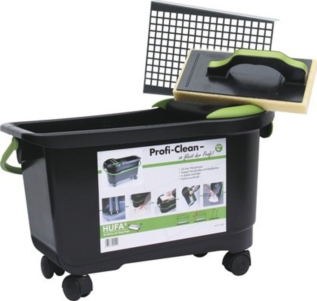 Hufa Fliesen Waschset 24 Liter Eimer Profi Clean Plus Fugen Produktbild 1