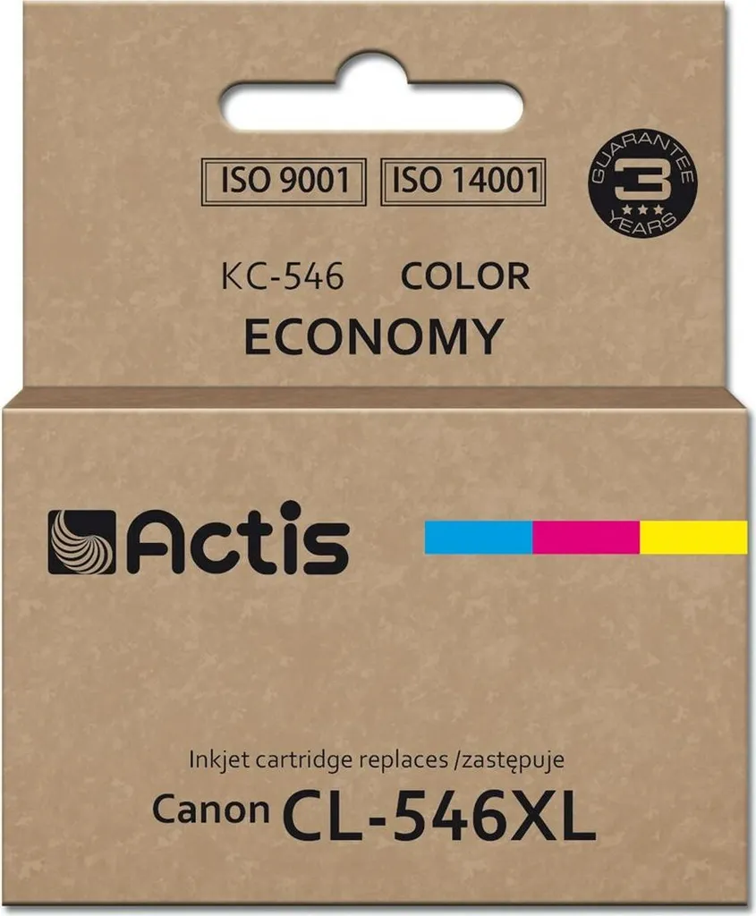 Cartouche Actis KC-546 remplace Canon CL-546XL couleur 15ml 180p