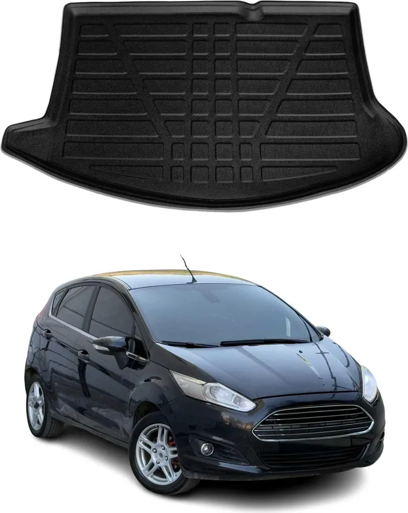 Fodera Bagagliaio Gomma Ford Fiesta MK7 (2009-2017) 5p Lavabile