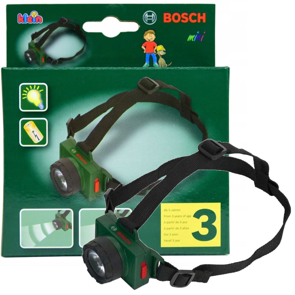 Theo Klein Bosch Kopflampe, Kinderwerkzeug Produktbild 