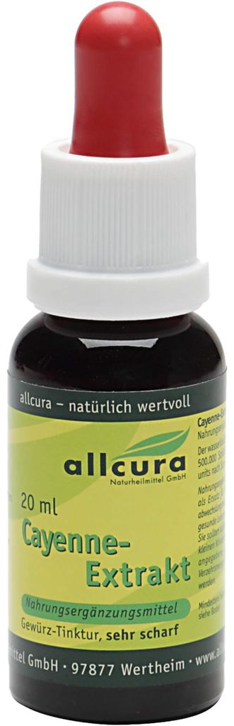 allcura kajenský extrakt, 20 ml roztoku Obrázok produktu 