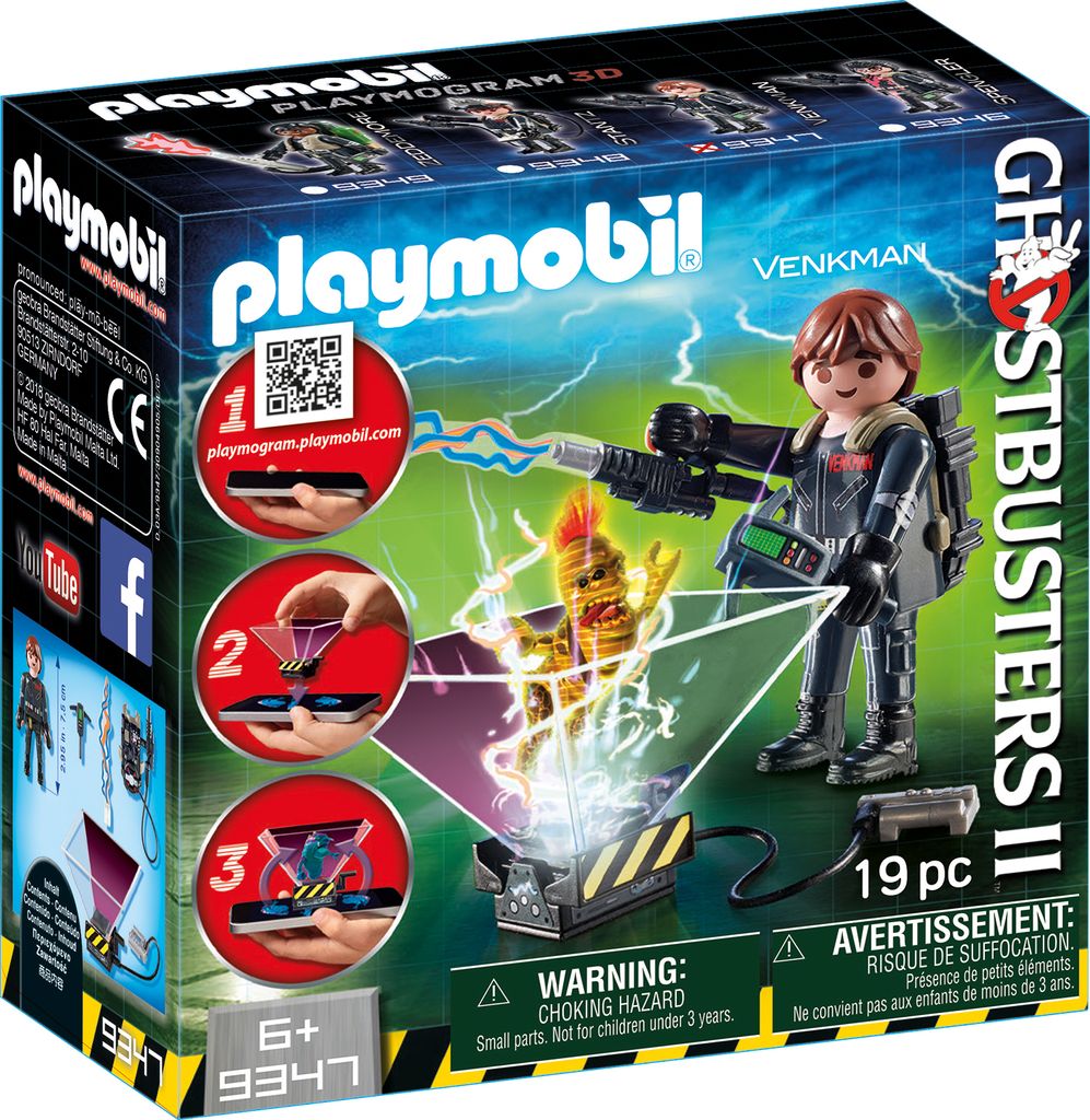 PLAYMOBIL 9347 Geisterjäger Peter Venkman