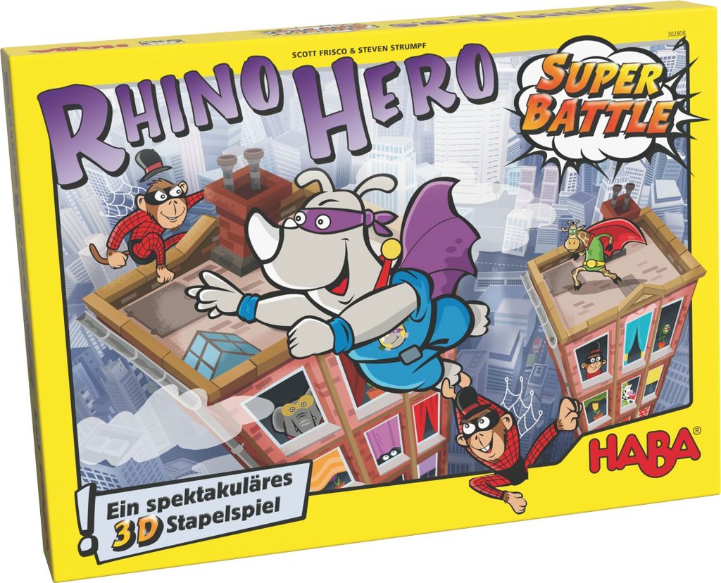 Haba Rhino Hero – Super Battle; 302808 Produktbild 