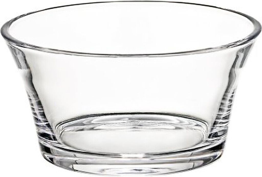 Müslischale Loft 12cm transparten, aus Bleikristall Produktbild 