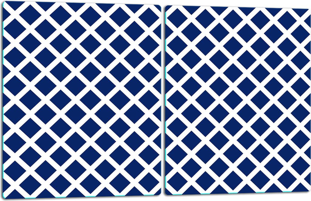 Herdabdeckplatten 2x40x52 Glaskeramikfeld 2-Teilig Glas Produktbild 