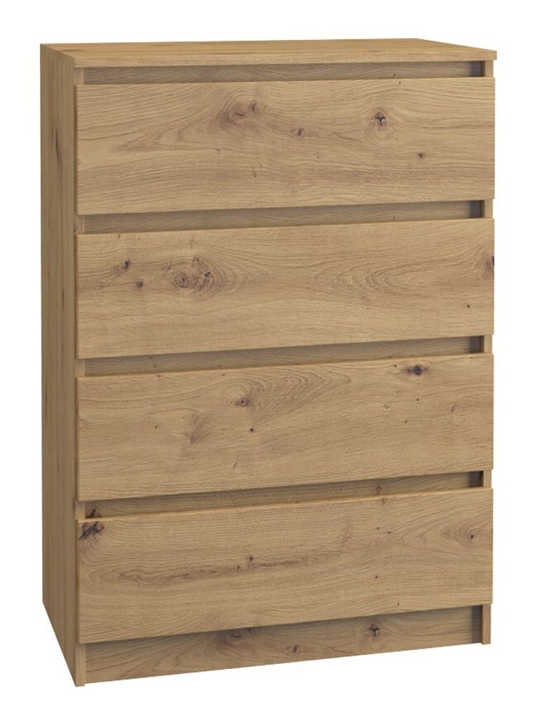 Komoda z 4 szufladami w kolorze artisan Zdjęcie produktu 