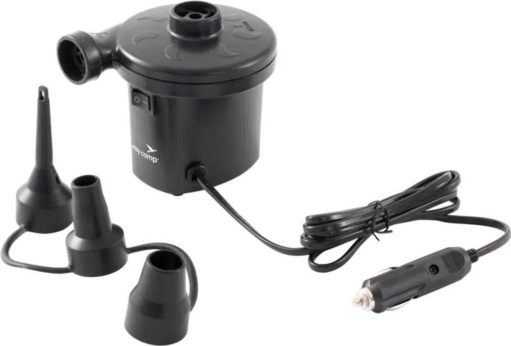 Outwell El Nino 12V Pump Electric Air Pump for Inflatable Gear, Black | Outwell
