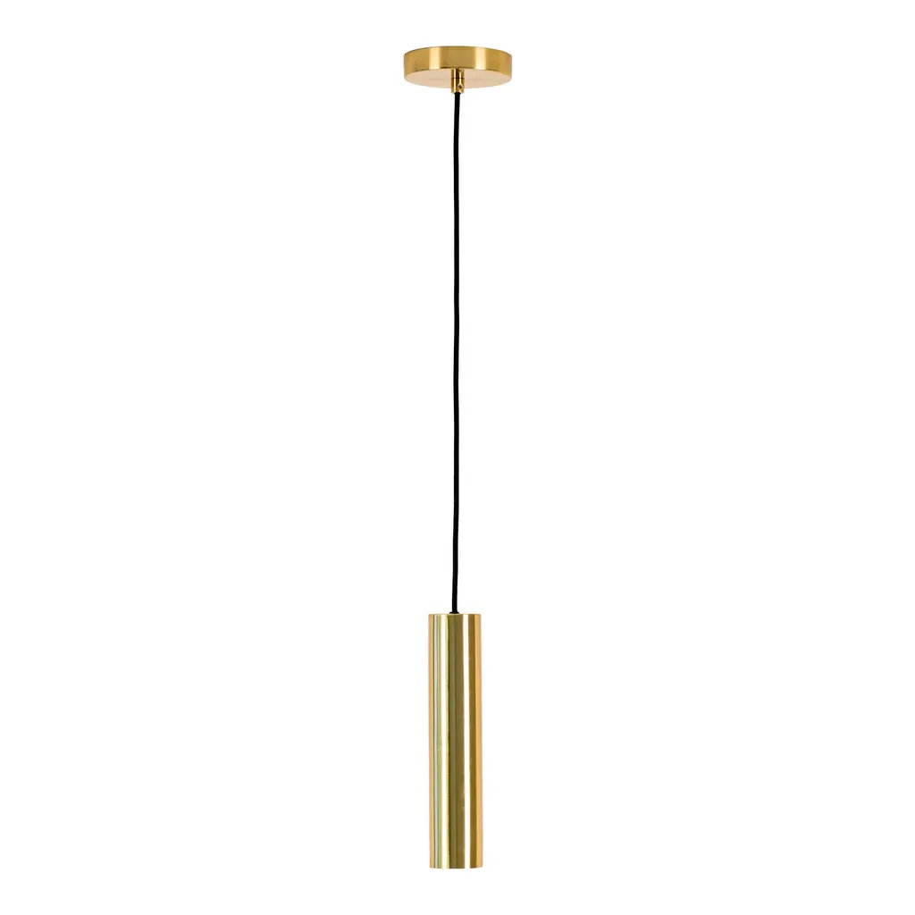 Suspension Paris Ø6cm Laiton - Luminaire Gain de Place Design Pro