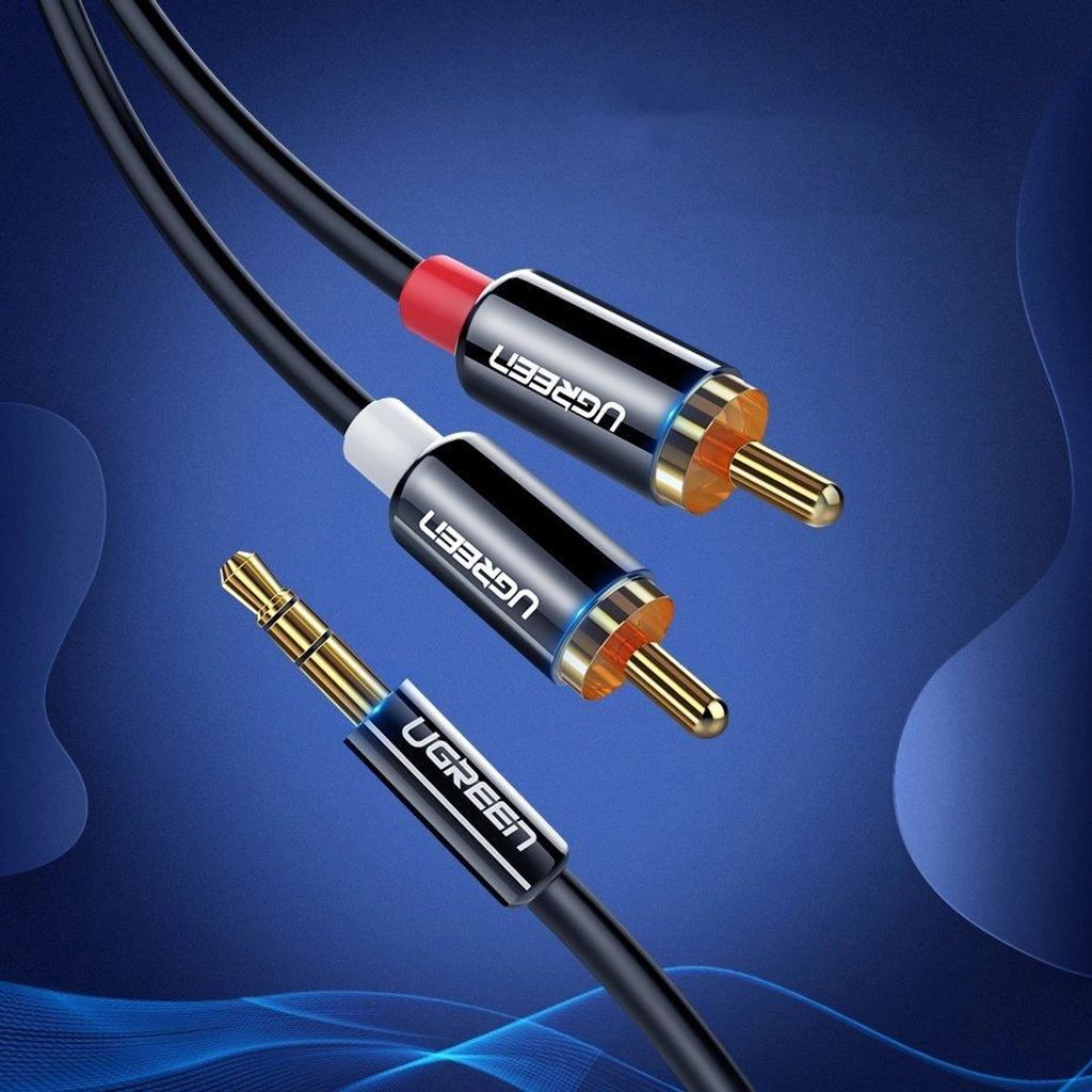 Ugreen AV116 Audio Kabel 3,5 mm Klinke auf 2RCA, 2m, Produktbild 9