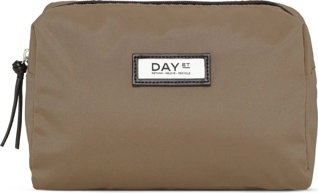 Gweneth Re-S Beauty Bag Caribou DAY ET - Trousse Durable en Nylon Recyclé