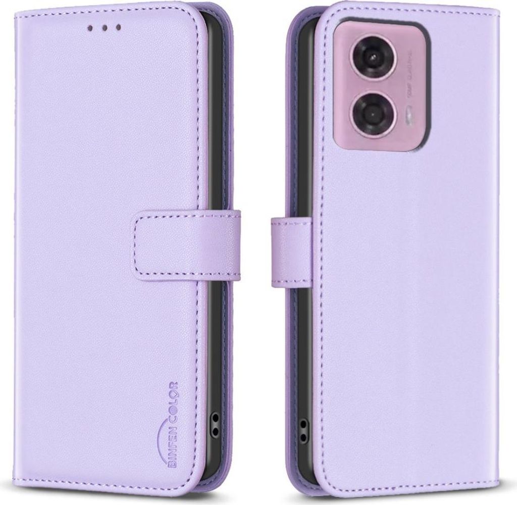 Motorola Moto G34 Hülle - BINFEN Klapphülle - Lavendel Produktbild 