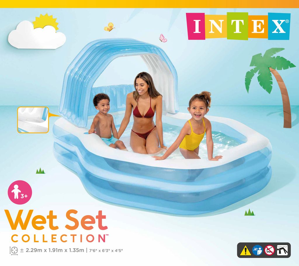 Intex 57186NP, Nafukovací bazén, 530 L, Obdĺžnikový, 3 rok Obrázok produktu 