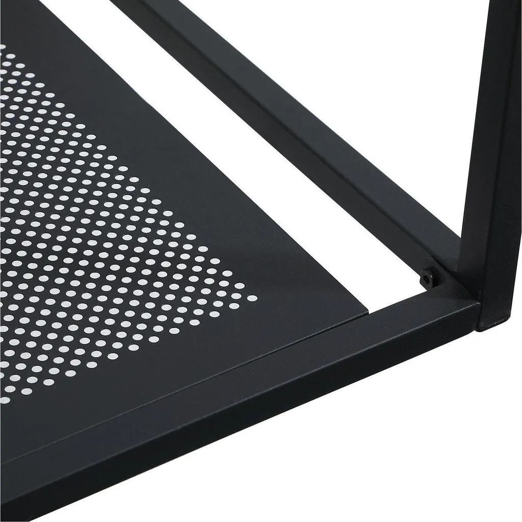 Structure suspendue 60 cm WILL en acier noir mat - Finition premium