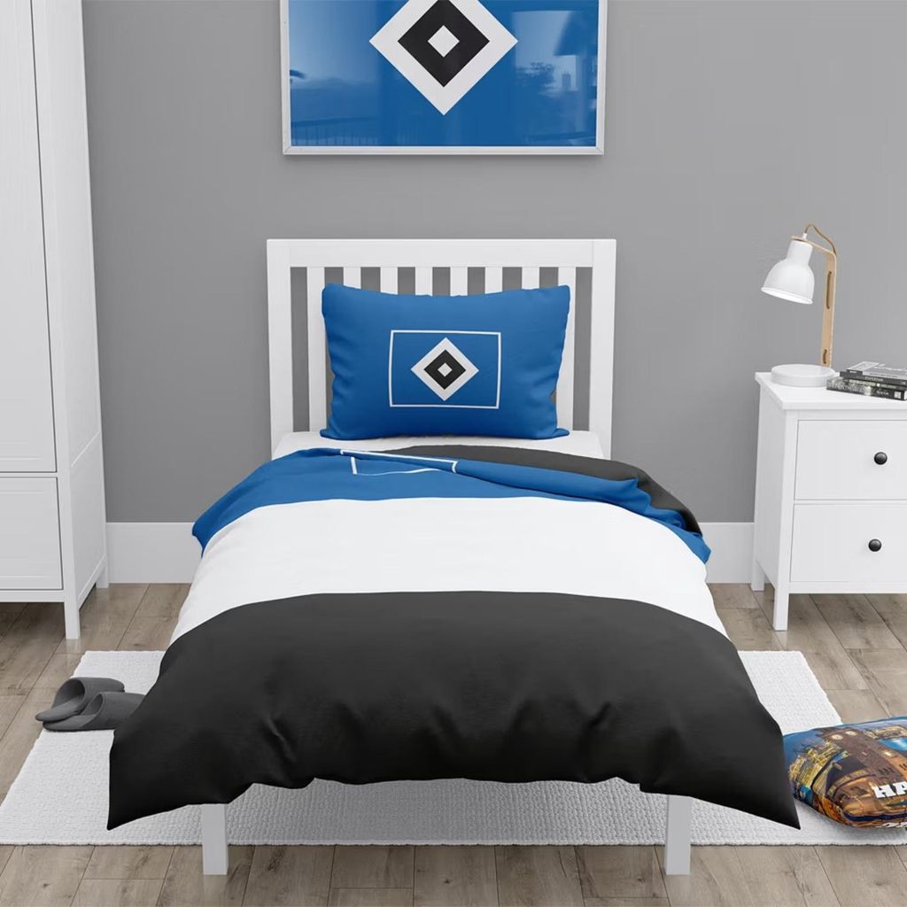 HSV Bettwäsche Blockstreifen, Offizieller Hamburger SV