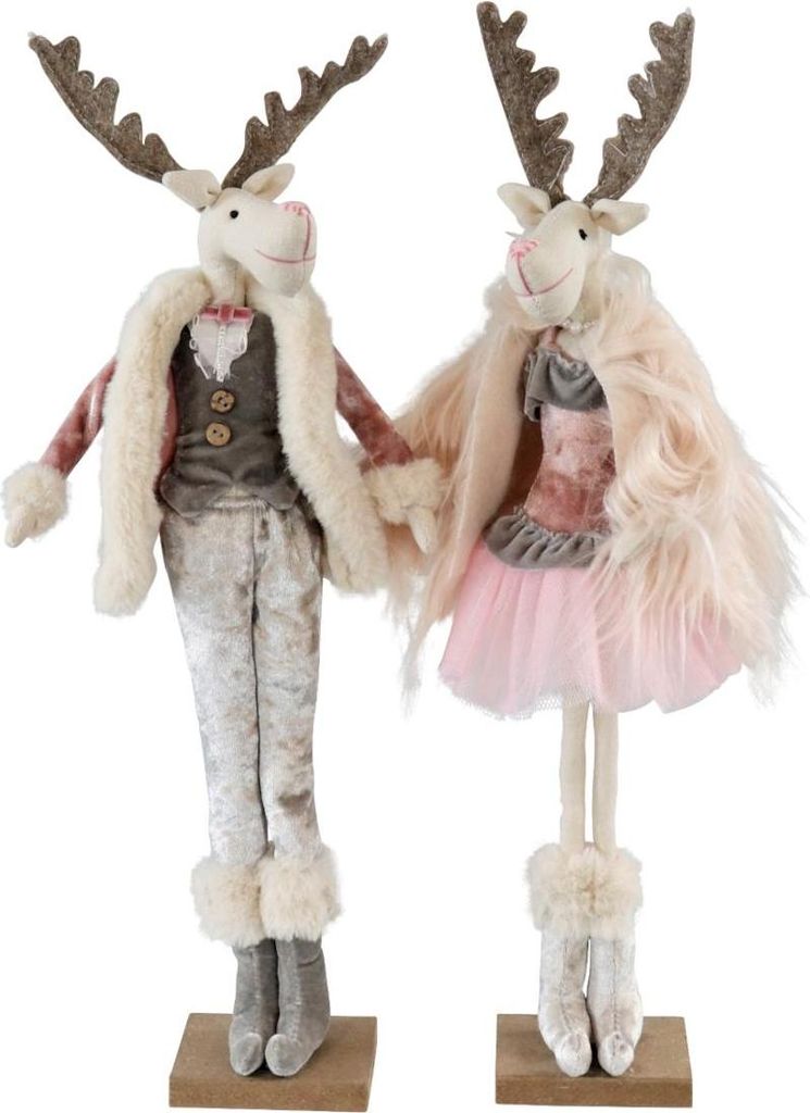 Hoff Interieur GmbH & Co. KG Elch Galant stehend sortiert 40 x 20 x 10 cm