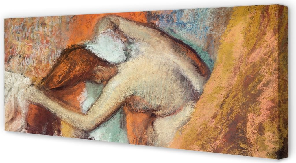 Leinwandbild 125x50 Wandkunst Kunst Skizze Frau