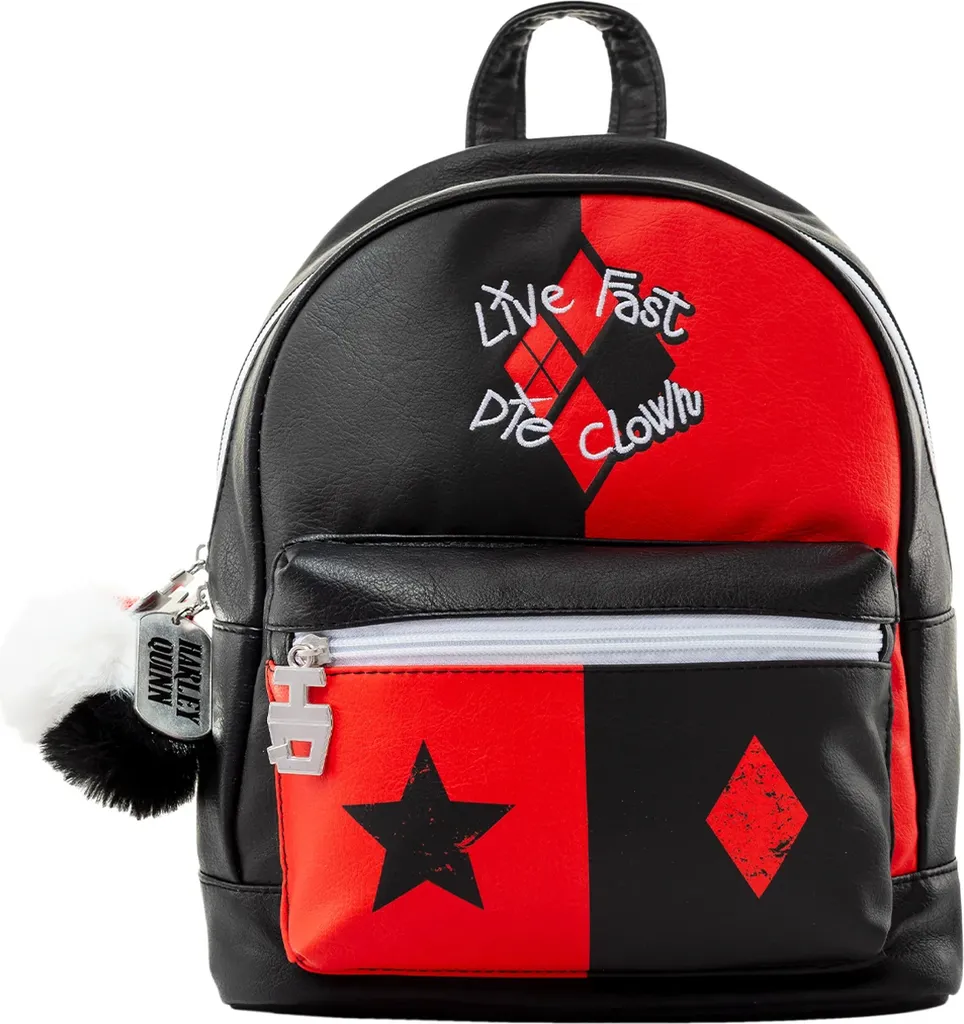 Backpack Harley Quinn Live Fast Die Clown - Suicide Squad PM11029