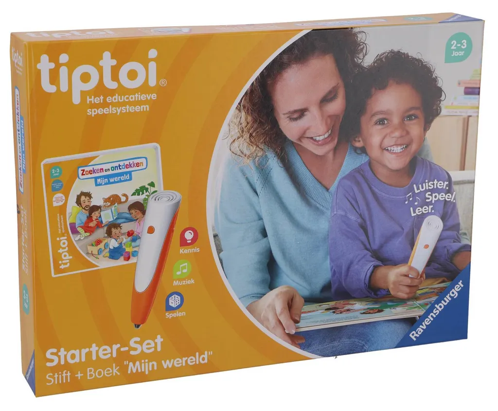 Ravensburger Tiptoi Starter Set Mon Monde avec Lecteur Interactif 00110