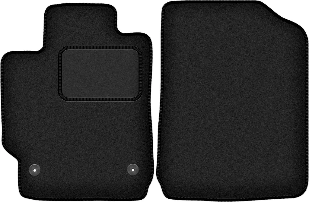Tappetini Velours Neri per Toyota Camry VII 2007-2011 | Set 2 Pezzi
