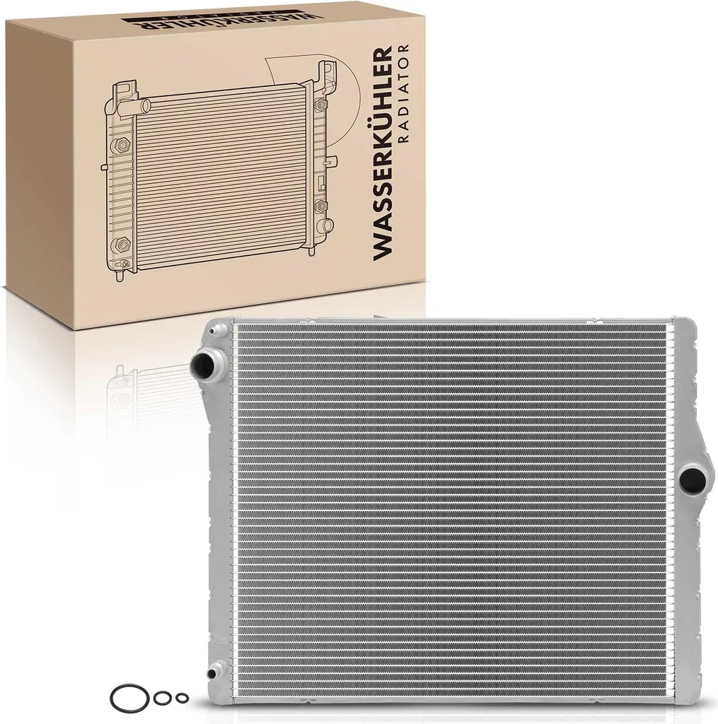 Radiateur moteur en aluminium brasé pour BMW F10 et F01 rigide