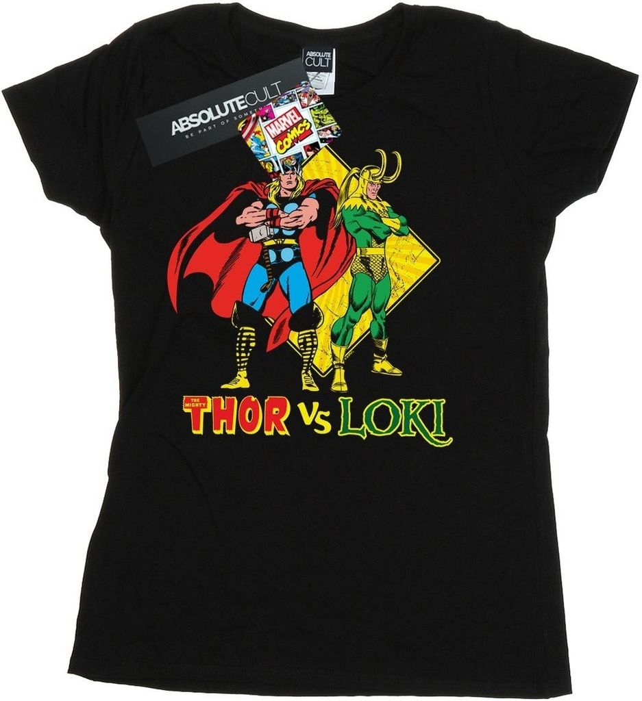 Marvel - T-Shirt für Damen BI29701 (XL) (Schwarz)