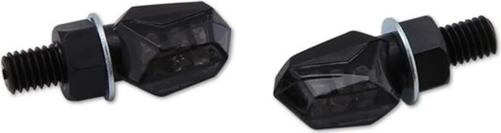 Indicateurs LED HIGHSIDER Smart TINY Verre Teinté et Boîtier Noir Design - 3