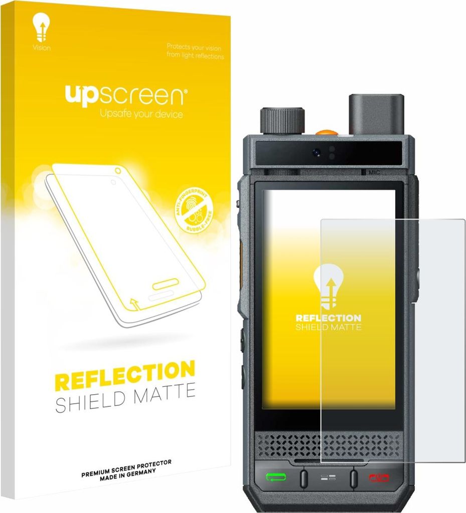 upscreen Schutzfolie für Hytera P60 Displayschutz Displayschutzfolie Folie Matt Entspiegelungsfolie