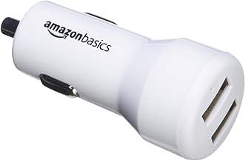 30W USB Car Charger, 1 USB-C (18W) Cable with Power Delivery and USB-A (12W) Port - Black