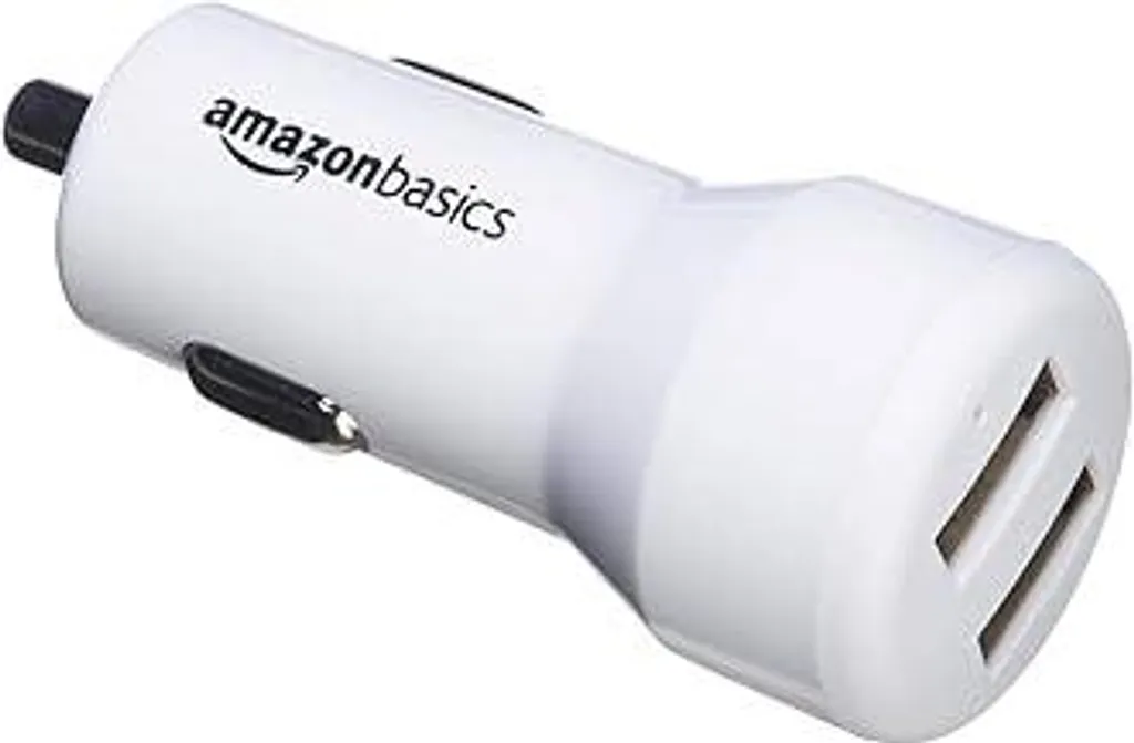 Mini Caricabatteria Auto 30W USB-C & USB-A Nero con Cavo Incluso