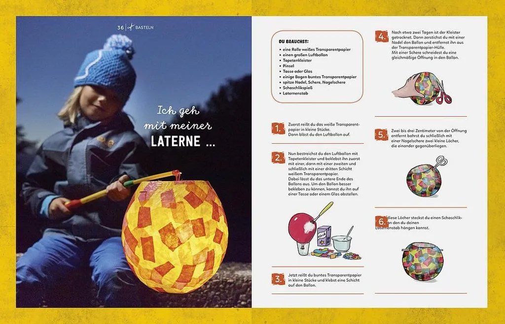 Livre d'activités sur l'automne Mein Sach- und Mach-Herbst-Buch Enfant