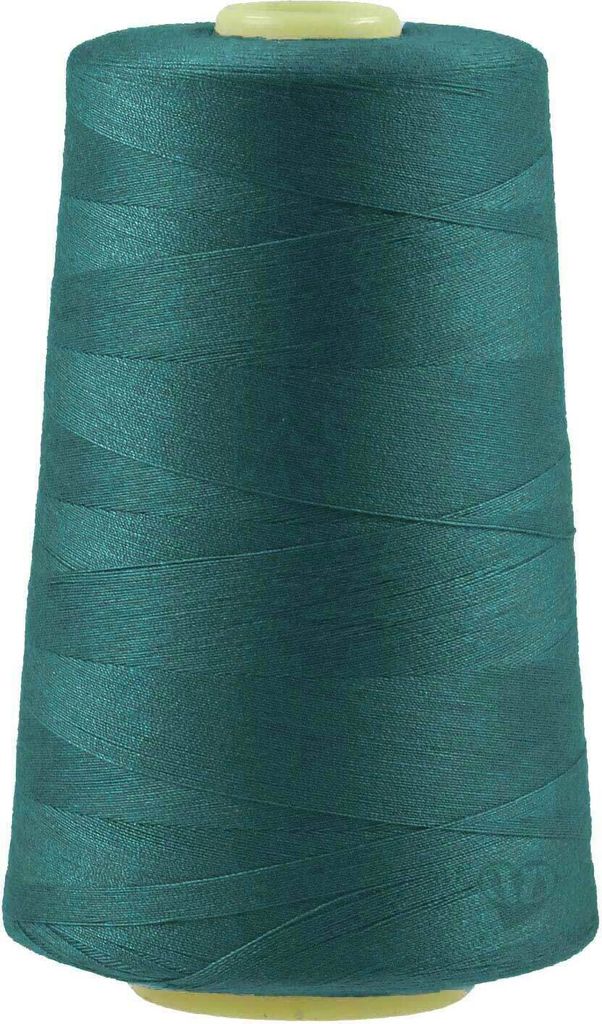 4572m Qualitäts Overlock-Garn Overlock-Nähgarn Farbe 821 - 860, Farbe:A839 meeresgrün