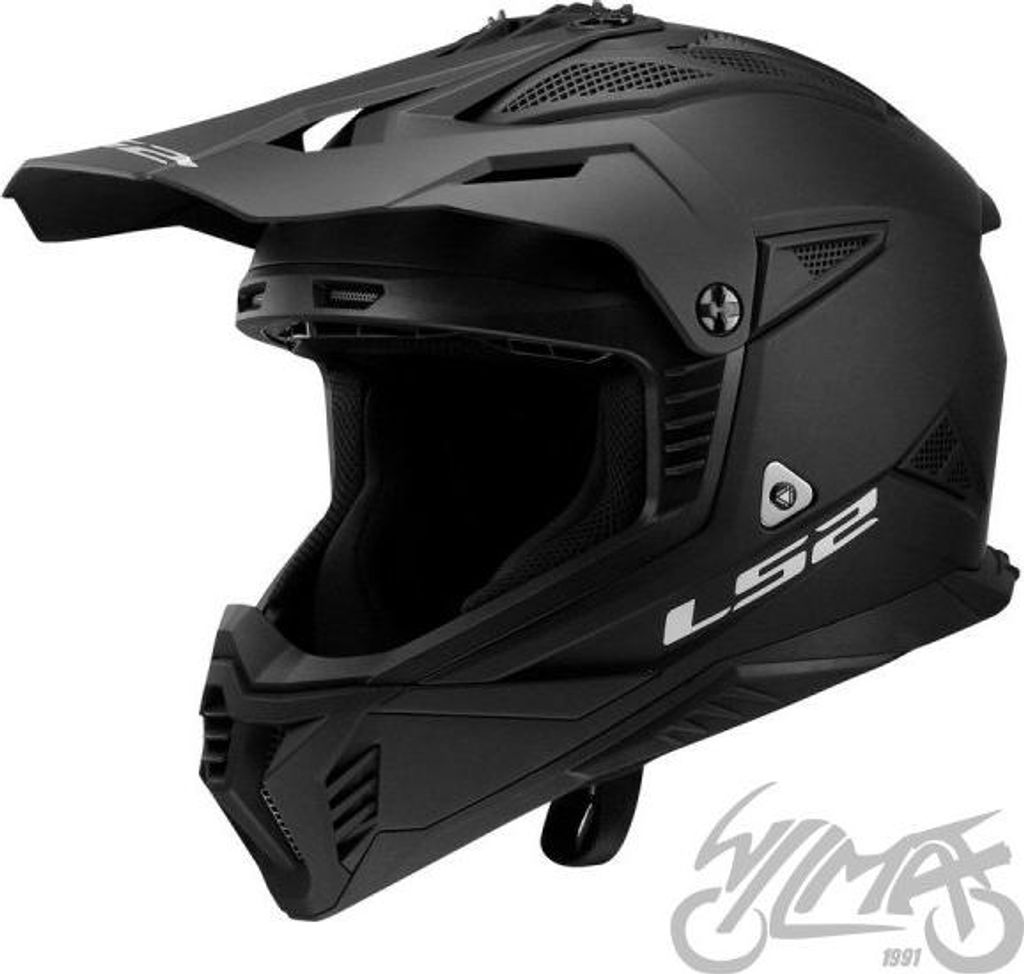 Motocyklová přilba LS2 MX708 FAST II Černá Matná Velikost Obrázek produktu 