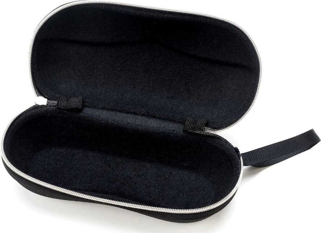 Pevné Pouzdro na Brýle s Měkkým Vnitřkem, Černé, 17x8x5.5 Obrázek produktu 
