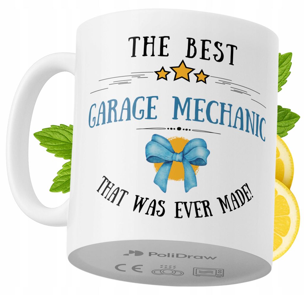 Lustige Kaffeetasse mit witzigem Textdesign für Kfz-Mechaniker - ideal für Geburtstage, Namenstage und Feiertage. Hochwertige Tasse für besonder...