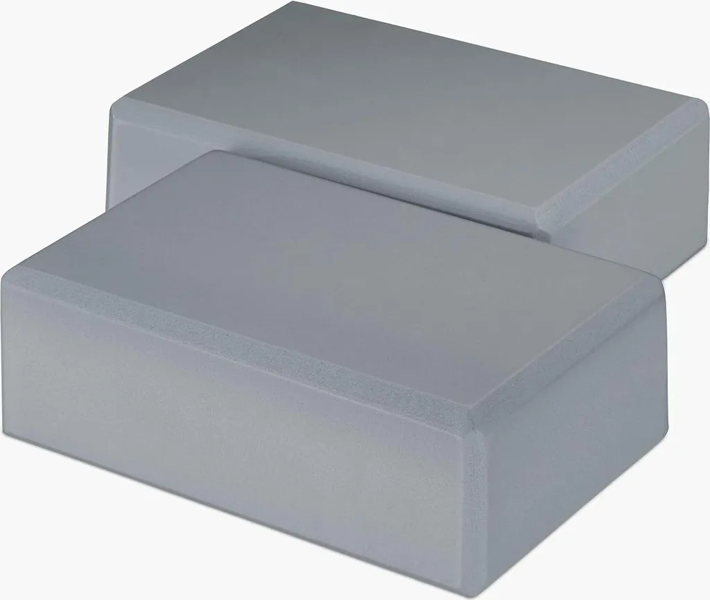 Set de 2 Cubes Yoga Mousse Haute Densité - Support Stable et Durable - 3