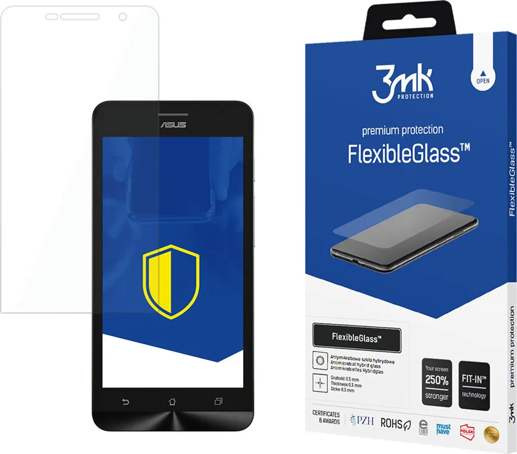 Asus Zenfone 6 - Vetro flessibile 3Mk