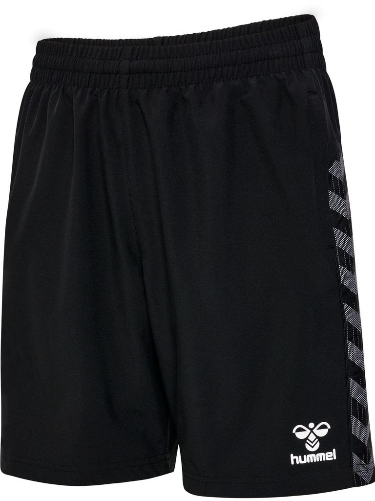 Hummel Authentic Woven Shorts Kinder, schwarz, 164