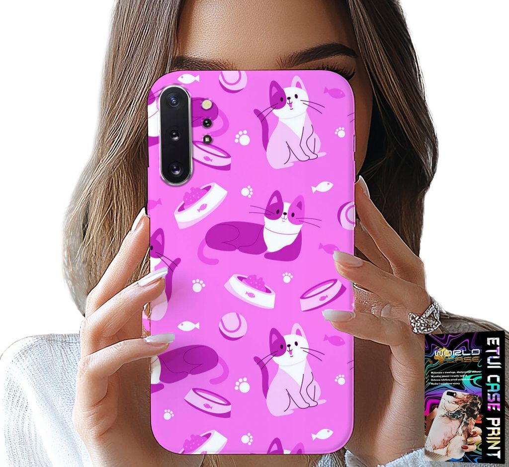 Fall Für Samsung Note 10 Plus - Liebe Katze, Designs Mit Katzen Katzen, Abdeckung