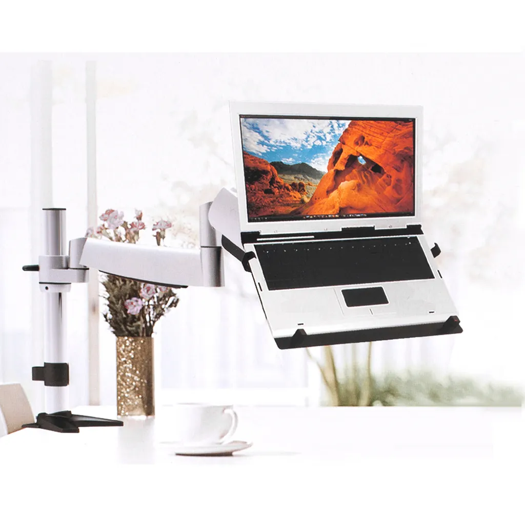 Supporto Montaggio Laptop - Base per PC Portatile Regolabile Offerta - 2