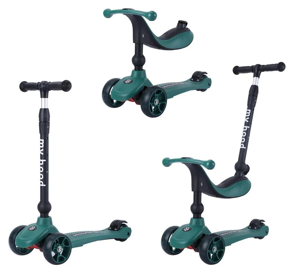 Trottinette à trois roues My Hood 505143 : Stabilité et Sécurité Enfant