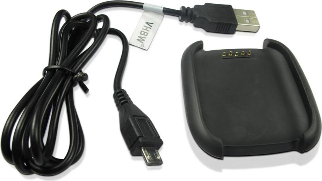 vhbw USB Ladekabel kompatibel mit Asus ZenWatch WI500Q Produktbild 