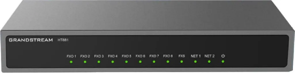 Grandstream HT881 adaptateur téléphonique de 8 ports FXO FXS