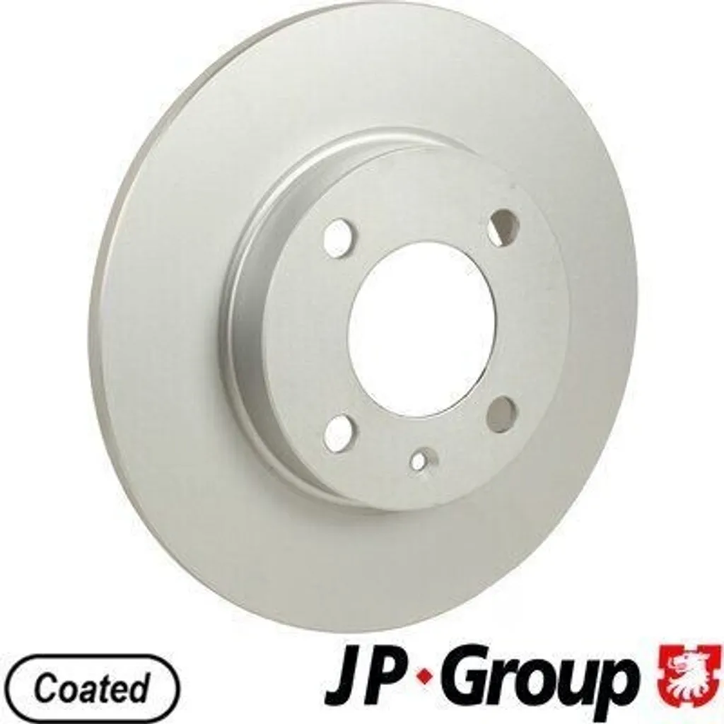 Disque de frein en acier plein 239mm pour Polo 6N et Seat Arosa