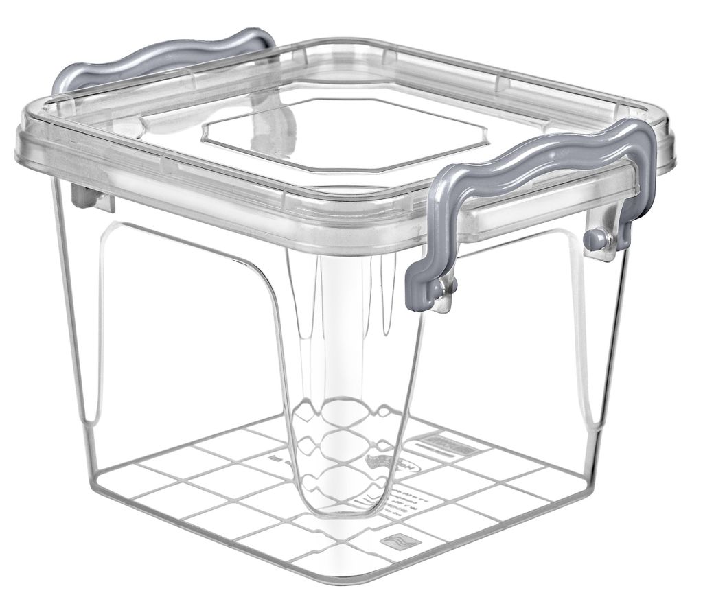 Multi Box Kunststoff-Lebensmittelbehälter 0,55L Quadrat Produktbild 