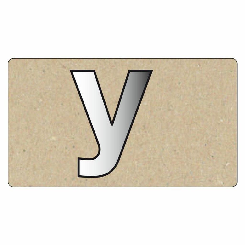 Spiegelornamente Kleinbuchstabe Y